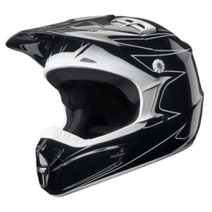 Fox Youth V1 Whitewall Helmet Nuorten Kypärä (musta)