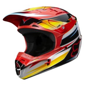 Fox V1 Race Helmet Kypärä (punainen)