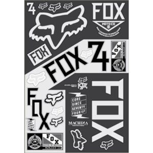 Fox Sticker Sheet Machina tarra-arkki