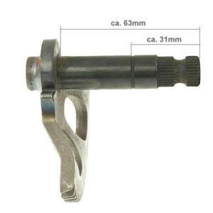 Käynnistyspolkimen akseli (63mm) CPI, Keeway, Generic (307-0549)