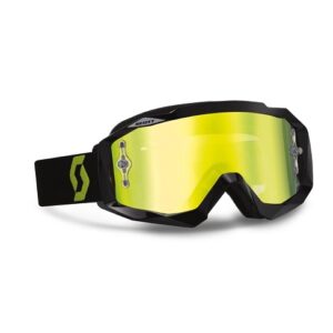 Scott Hustle MX black/green yellow chrome works Ajolasit