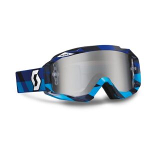 Scott Hustle MX Track blue silver chrome works Ajolasit