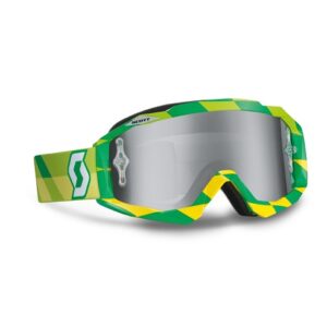 Scott Hustle MX Track green/yellow silver chrome works Ajolasit