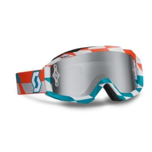 Scott Hustle MX Track orange/blue silver chrome works Ajolasit