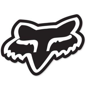 Fox Foxhead Sticker 7 tuumaa