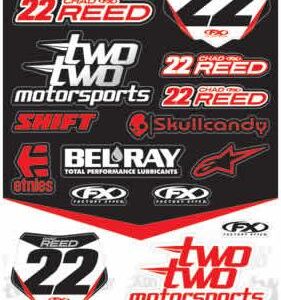 Factory Effex Two Two Sticker Sheet tarra-arkki (AR: 15-68952)