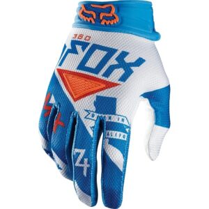 Fox 360 Intake Glove Hanskat (sininen / valkoinen)