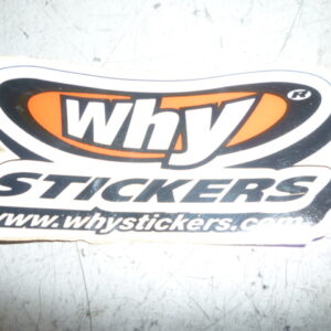 WHY Sticker tarra