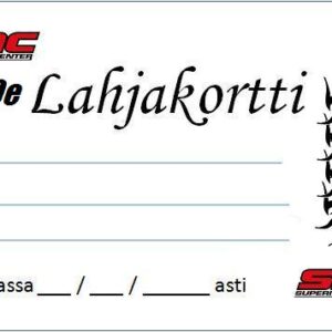 Lahjakortti 100e
